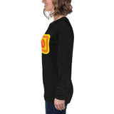 Staff K - RAD Orange: Unisex Long Sleeve Tee