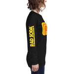 Staff K - RAD Orange: Unisex Long Sleeve Tee